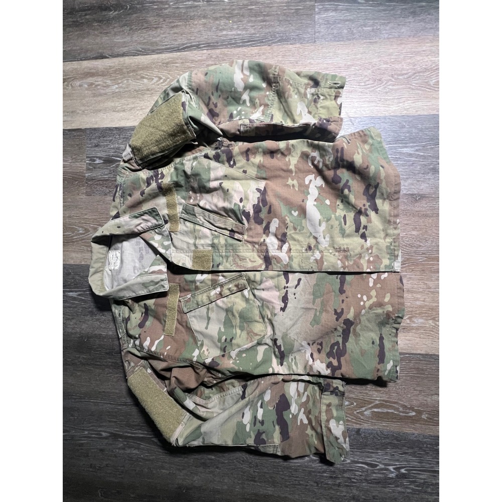 Military OCP Multicam Combat Coat Mens Medium Regular Camo Good Tactical Jacket